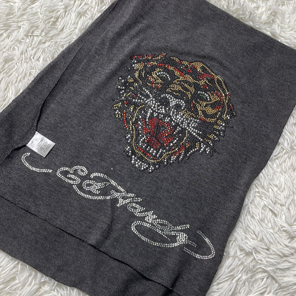 Ed hardy bling scarf one size